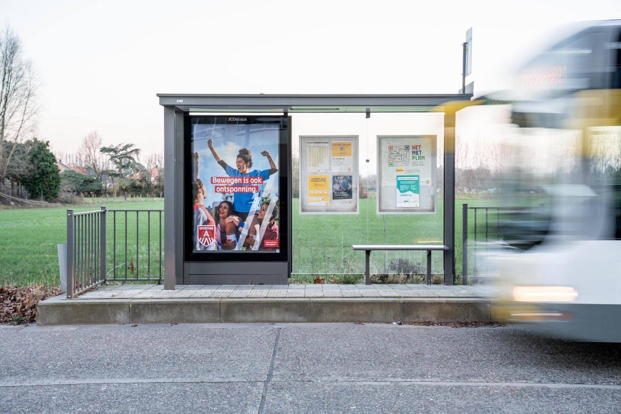 de bus lijn